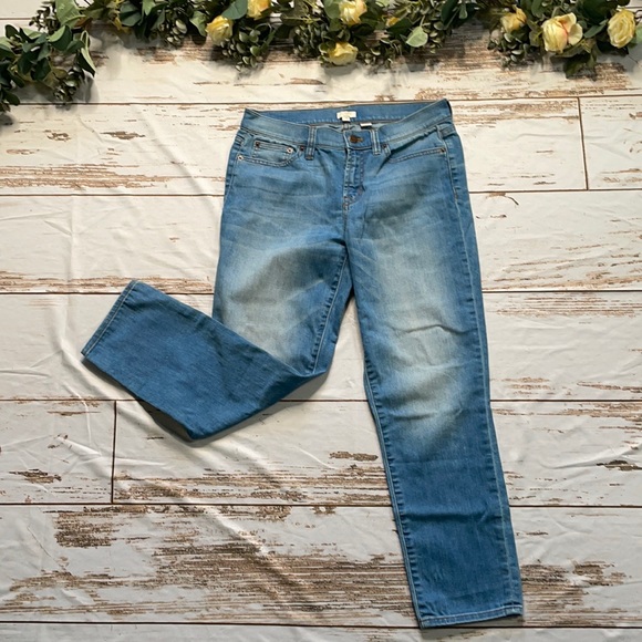 Women's J Crew Light Wash Skinny Jeans